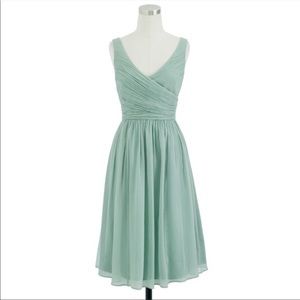J. Crew Sea Foam Heidi Cocktail Dress